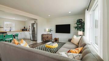 Smart TV, books, offices
