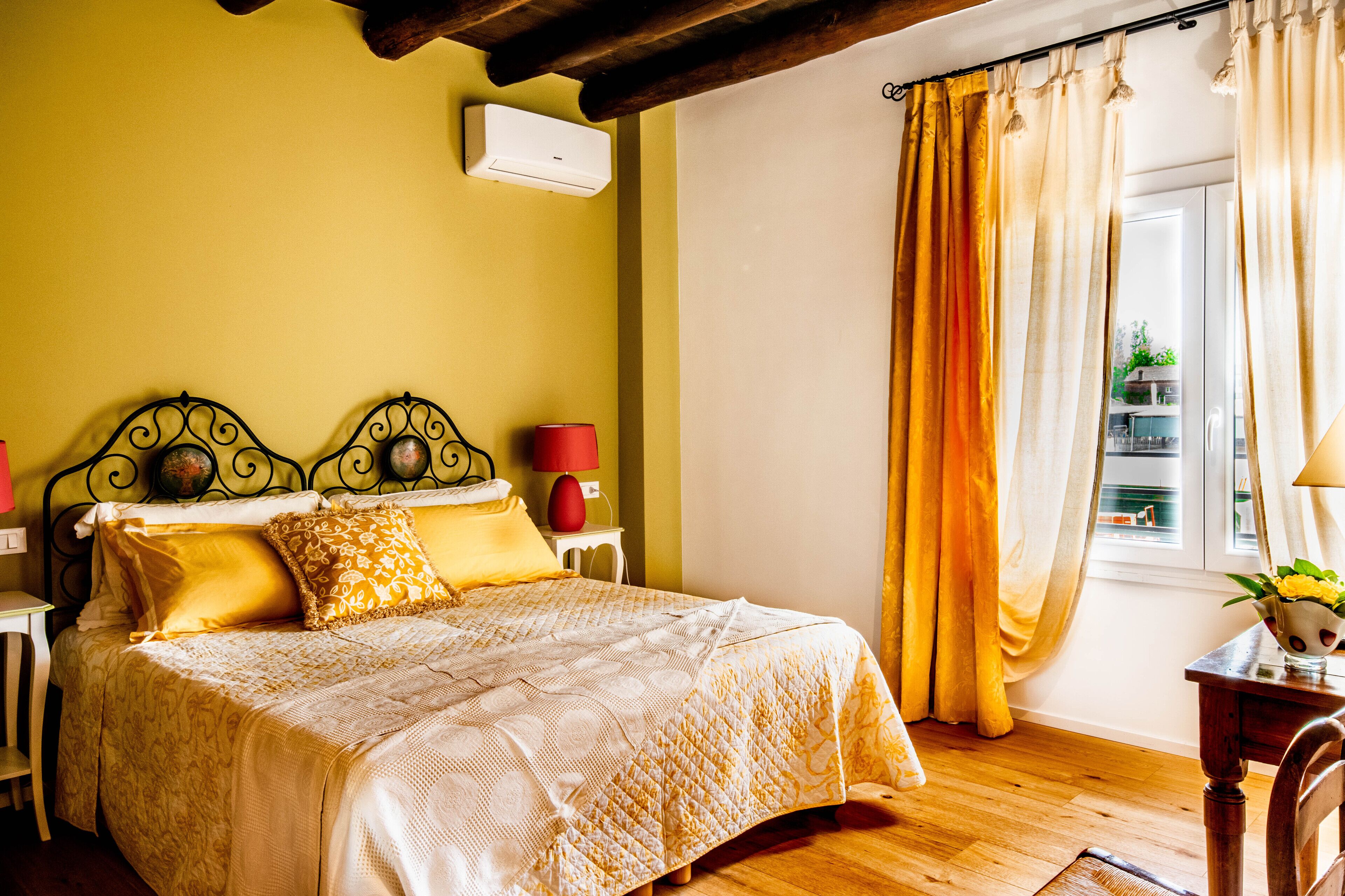 Chambre Confort Double ou avec lits jumeaux, vue jardin