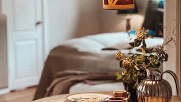 Sophie´s Suite with woodland view | Memory foam beds, individually decorated, individually furnished