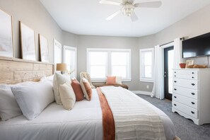 5 chambres, bureau, fer et planche à repasser, Wi-Fi