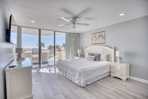 3 bedrooms, iron/ironing board, free WiFi, bed sheets - Ocean Creek JJ1 | Oceanfront Three Bedroom Condo (Myrtle Beach)