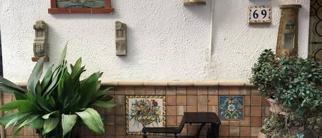 Voorkant van accommodatie