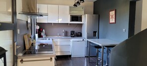Fridge, microwave, oven, stovetop - La Villa en Provence (Barbentane)
