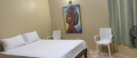 1 soverom, strykejern/-brett, wi-fi og sengetøy