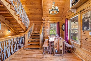 Interior - Can`t Bear to Leave: Stunning MTN Views! Hot Tub + Firepit + Theater (Sevierville)