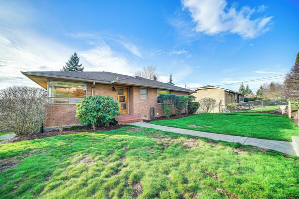 Fachada de la propiedad