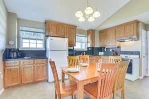 House (2 Bedrooms) | Interior - Walk to Shore: Crystal Beach Home w/ Deck! (Port Bolivar)