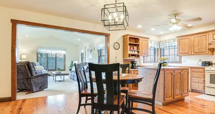 4 Mi to the Amish Village: Spacious Home w/ Deck!
