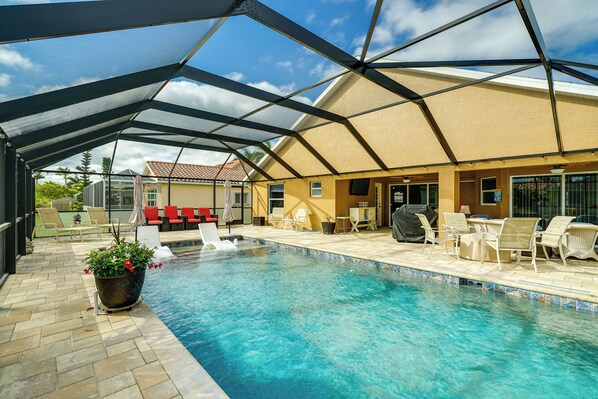 House (3 Bedrooms) | Front of property - 8 Mi to Beach: Cape Coral Home w/ Lanai + Pool (Cape Coral)