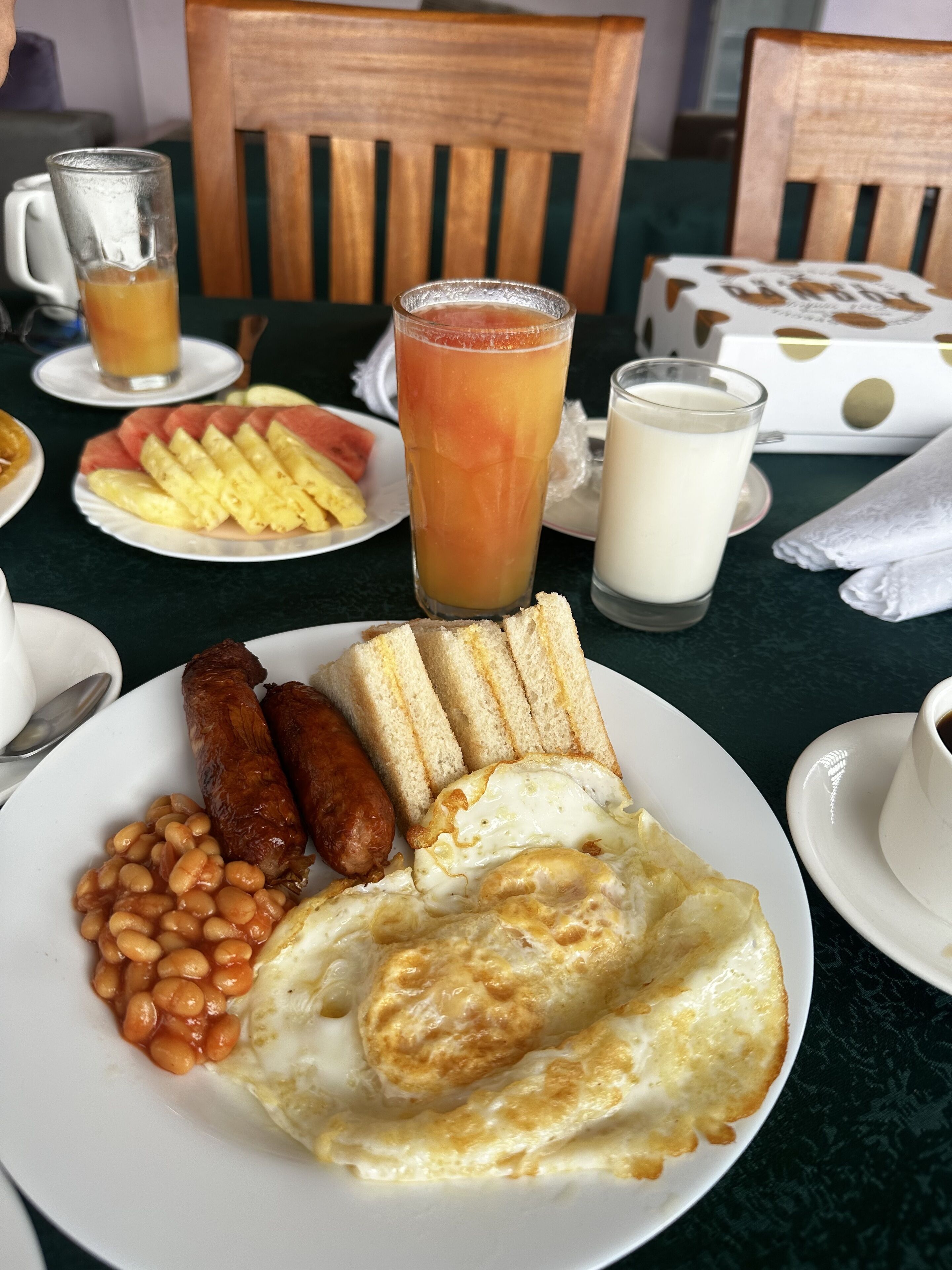 Tägliches inbegriffenes englisches Frühstück