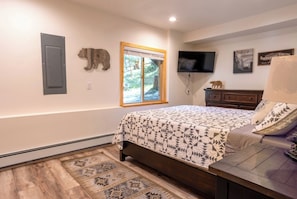 4 chambres, bureau, literie fournie