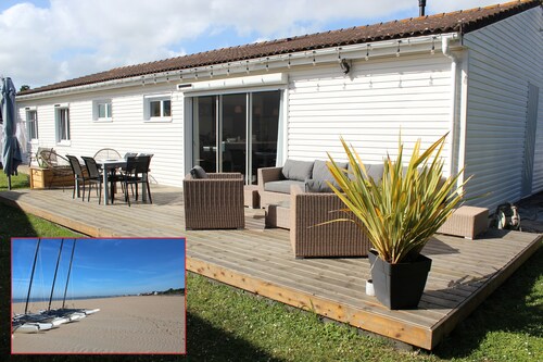 Family home in seaside town