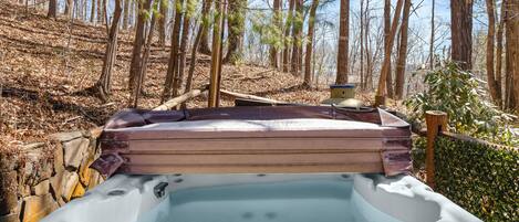 Bain à remous extérieur