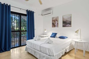 4 多间卧室、熨斗/熨衣板、免费 WiFi、床单