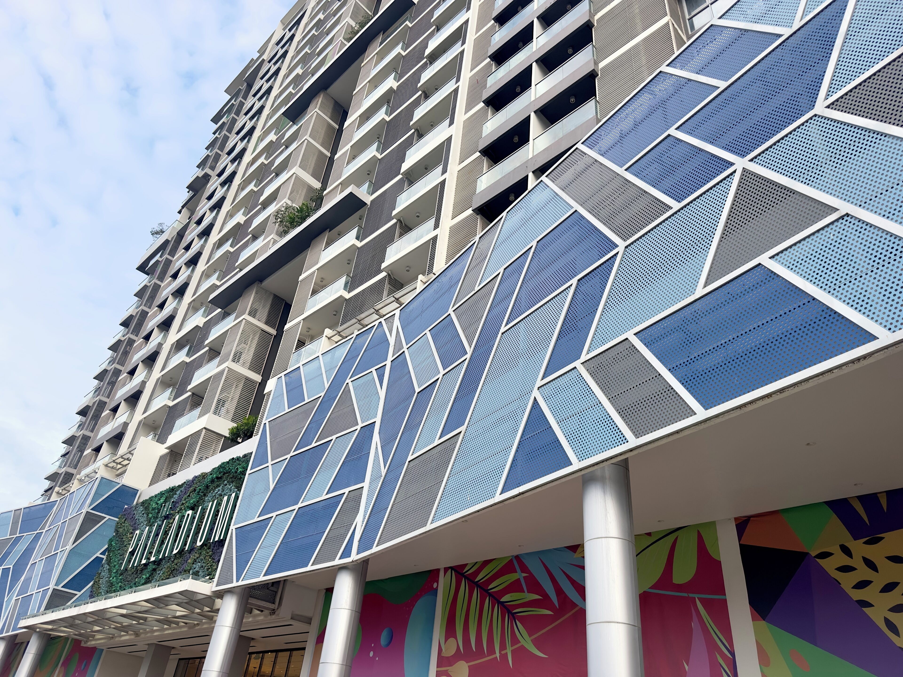 Façade de l’hébergement