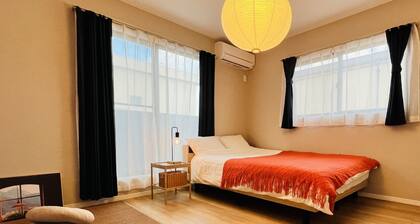 Direct access to Osaka Kansai Airport,5 minutes by train from Nanba