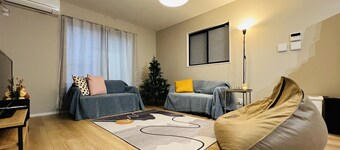 Direct access to Osaka Kansai Airport,5 minutes by train from Nanba 