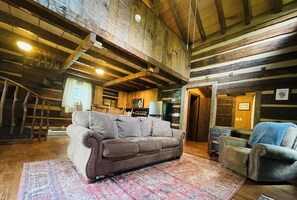 Smart TV, chimenea y reproductor de DVD