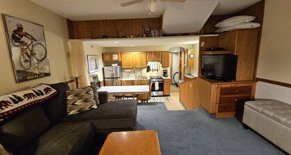Ski in/out Mountain facing Condo, sleeps 6, best spot on the Mountain!