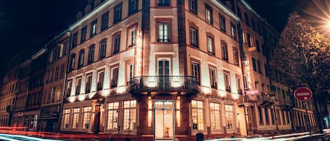 Façade de l’hébergement