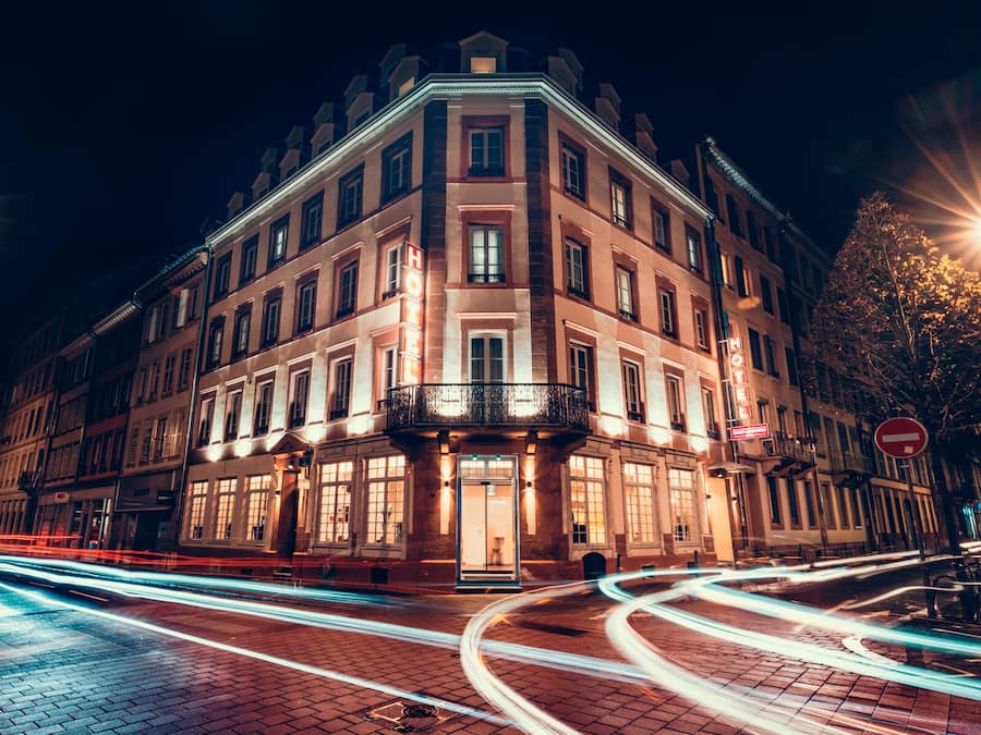 Fassade der Unterkunft