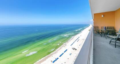 ☀️BeachFront-2 Gulf Front Pools-Hot Tub-Lazy River-Splash 1902E☀️