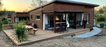 Chalet au Coeur des Pins Landais Idéalement Situé Pour vos Aventures Océaniques