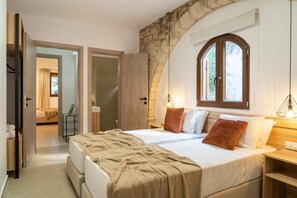 4 bedrooms, free WiFi, bed sheets - Canyon 2 villa with private pool (Rethymno)