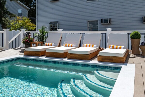 Piscine chauffée