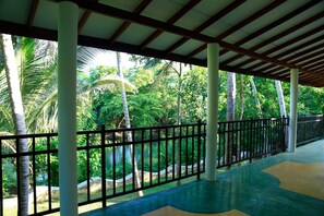 Terrace/patio - River Edge Yala (Thissamaharama)