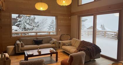 Montgenèvre 05100 Loue Chalet 12 Couchages - 5 Chambres 5 SdB - Sauna Salle Jeux