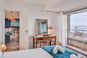 2 Schlafzimmer, Schreibtisch, Bügeleisen/Bügelbrett, Reisekinderbett