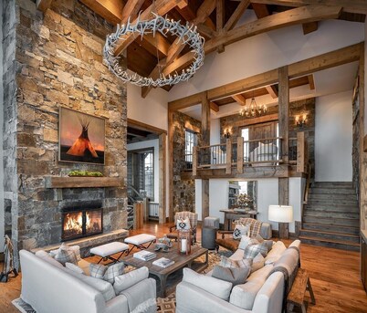 30 Spur Road (6-Bedroom Home) with Pool and Mountain view by Moonlight Basin Lodging