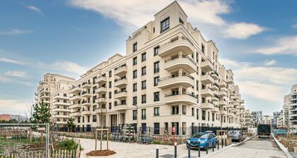 L'Exupéry- Parking privé et à 15min de Paris