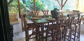 Outdoor dining - We Rent a Exquisite Villa in Las Terrenas (Las Terrenas)