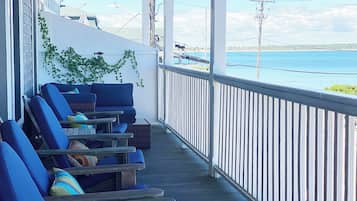 Deluxe Suite, 2 Bedrooms, Terrace, Ocean View | Terrace/patio