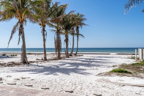On the beach
