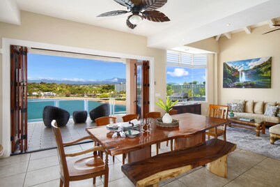 AMAZING VIEWS-Kalapaki Cliffside Penthouse-Perched above, elevator to the sand!