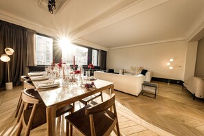 Luxury Apartment | Living area - Stéphanie I (Brussels)
