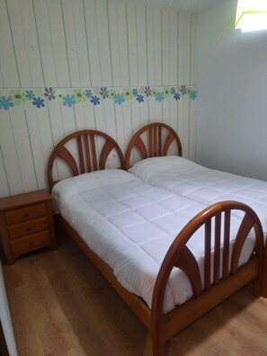 3 chambres, draps fournis