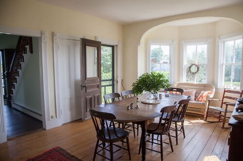 A Block Island landmark with historic charm, gardens, long water views