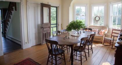 A Block Island landmark with historic charm, gardens, long water views