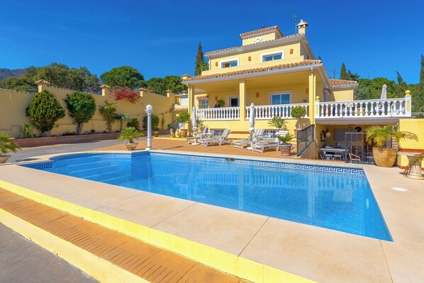 Una piscina climatizada