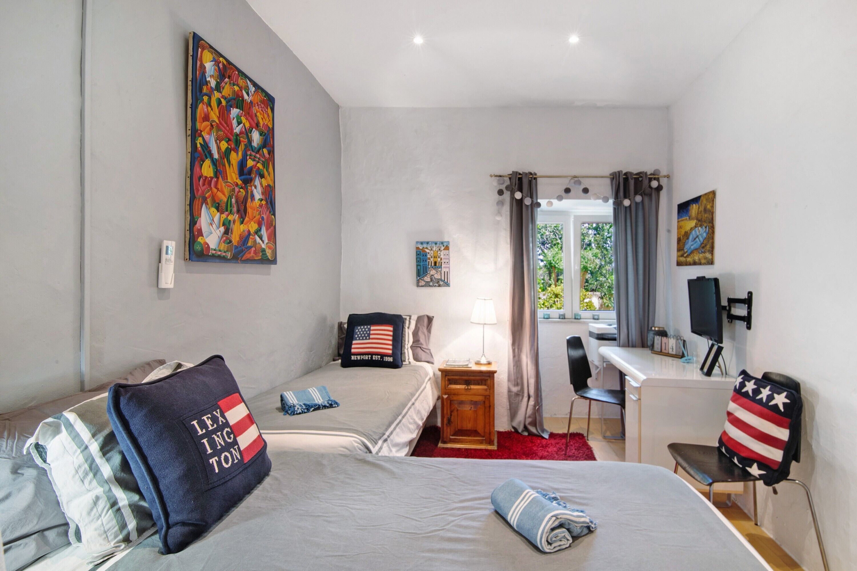 1 chambre, fer et planche à repasser, Wi-Fi gratuit, draps fournis