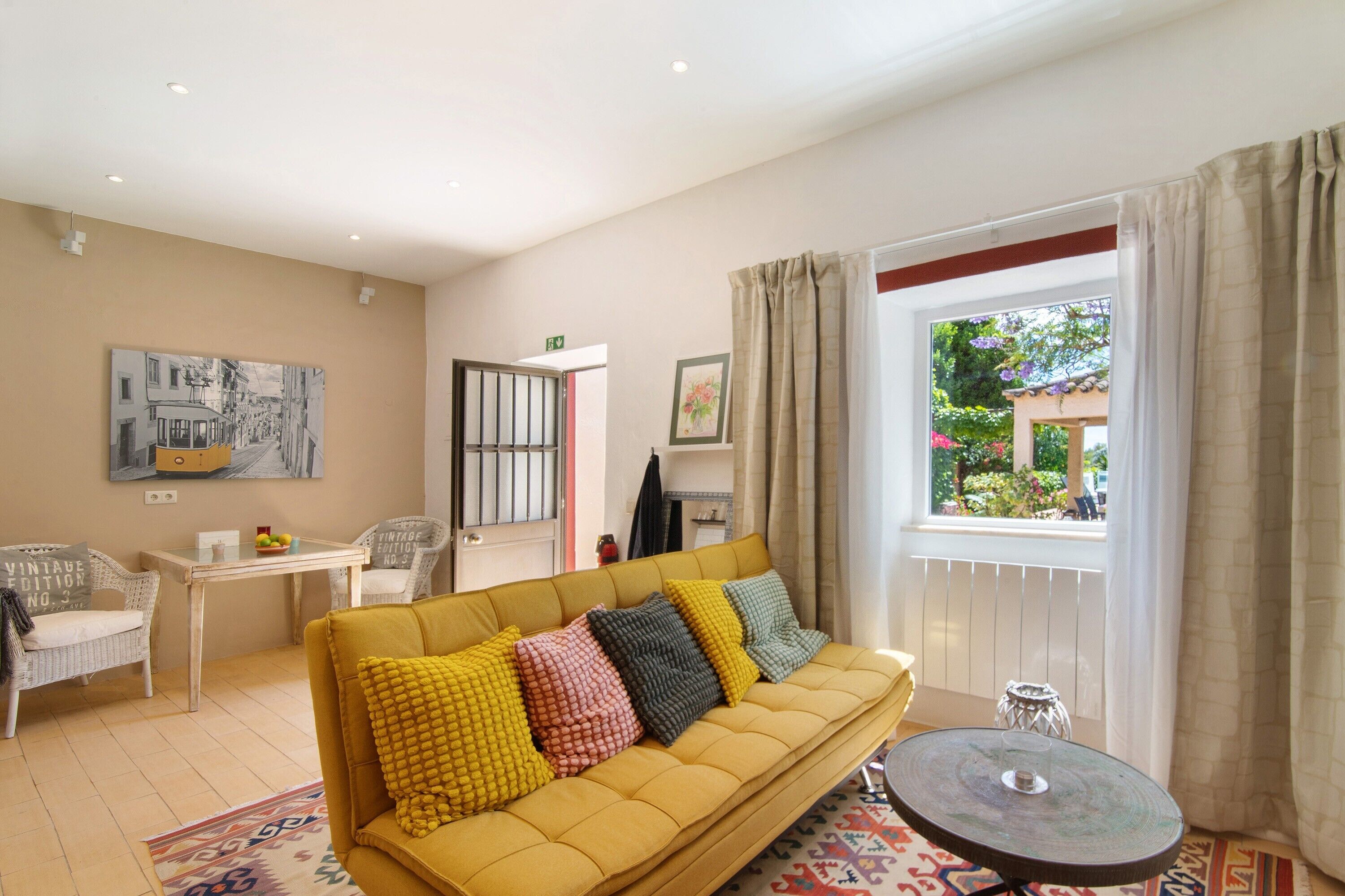 TV, fireplace, video games, DVD player