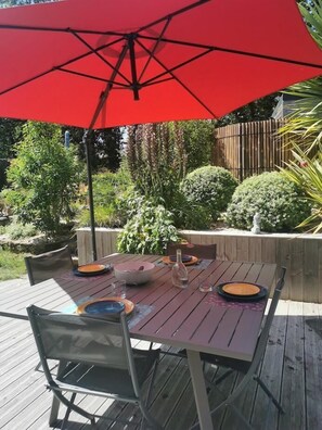 Opções para refeição ao ar livre