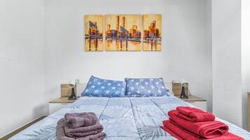 1 bedroom, iron/ironing board, free WiFi, bed sheets