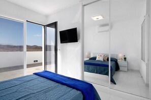 2 makuuhuonetta, silitysrauta/-lauta, ilmainen Wi-Fi, vuodevaatteet