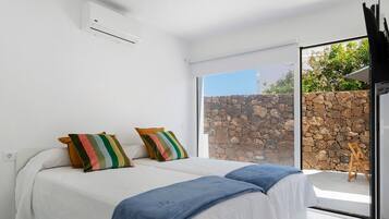 2 chambres, fer et planche Ă repasser, Wi-Fi gratuit, draps fournis