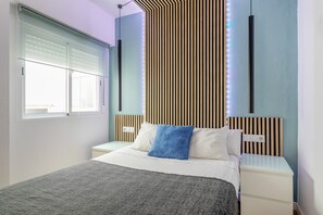 2 habitaciones, wifi gratis y ropa de cama 